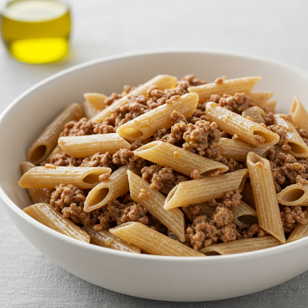 Volkoren Pasta met Mager Gehakt