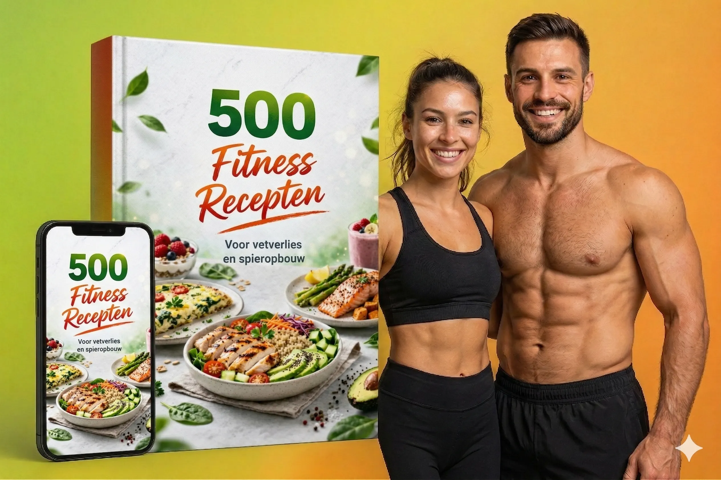 500 Fitness Recepten - Receptenboek